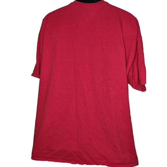Men's Hybrid Red I'm Jealous Of Me Too Graphic Tee 3XL - Picture 2 of 4